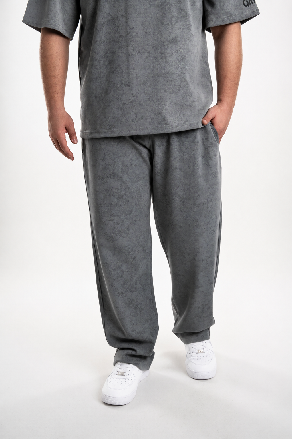 Qayyim Textured Essential Set – Olive