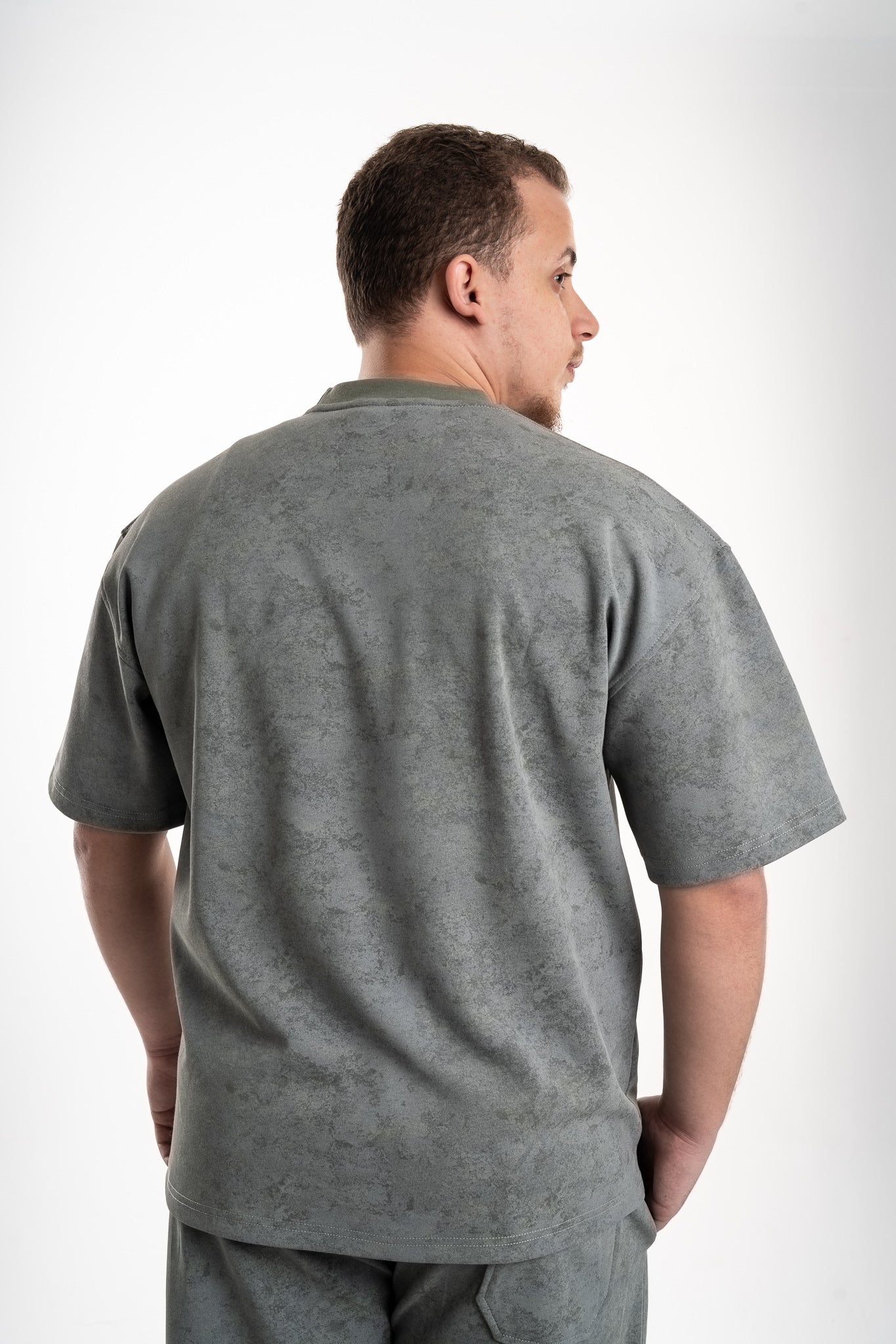 Qayyim Textured Essential Set – Olive