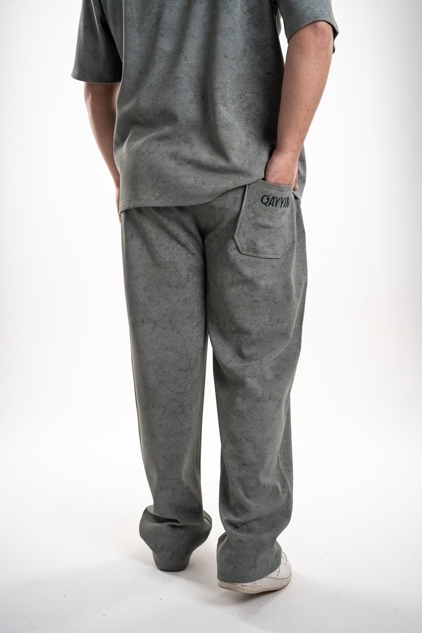 Qayyim Textured Essential Set – Olive