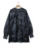 Qayyim Textured Women Shirt -Black