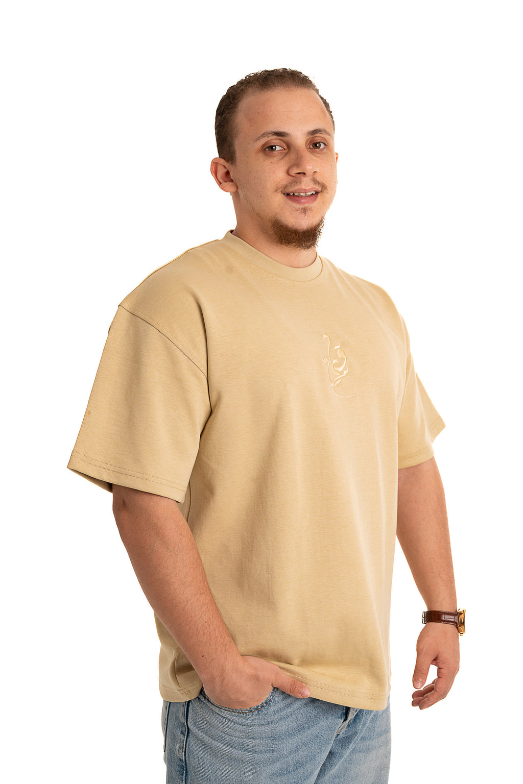 Amr ibn Al - As T-Shirt -Beige